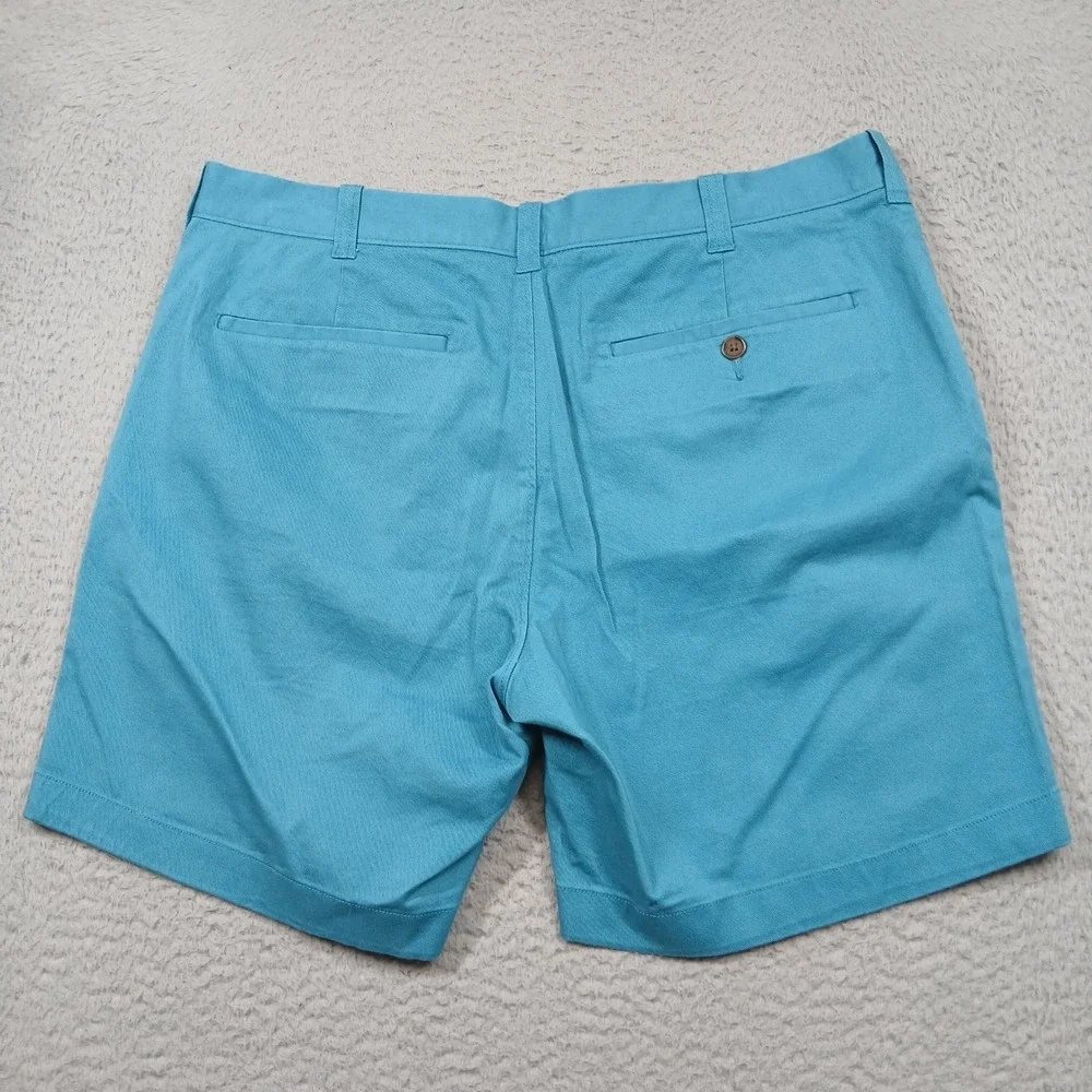 J.Crew Chino Shorts‎ Mens 35 Teal Blue 7